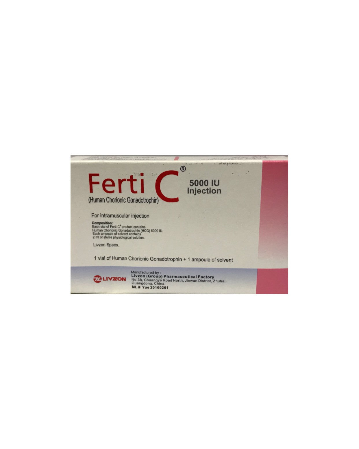 Ferti C (5000IU) 1 Vial Injection