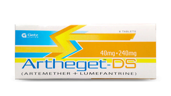 ARTHEGET-DS 40/240MG 8 TABLET