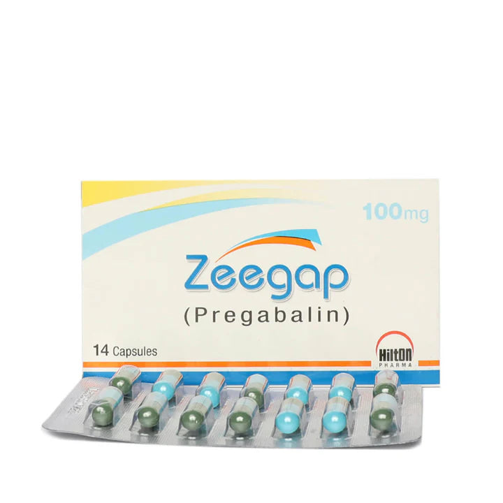 ZEEGAP (100MG) 14 CAPSULES