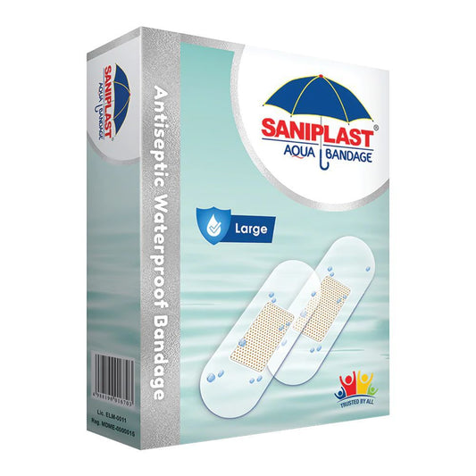 SANIPLAST AQUA BANDAGE (LARGE) 20S