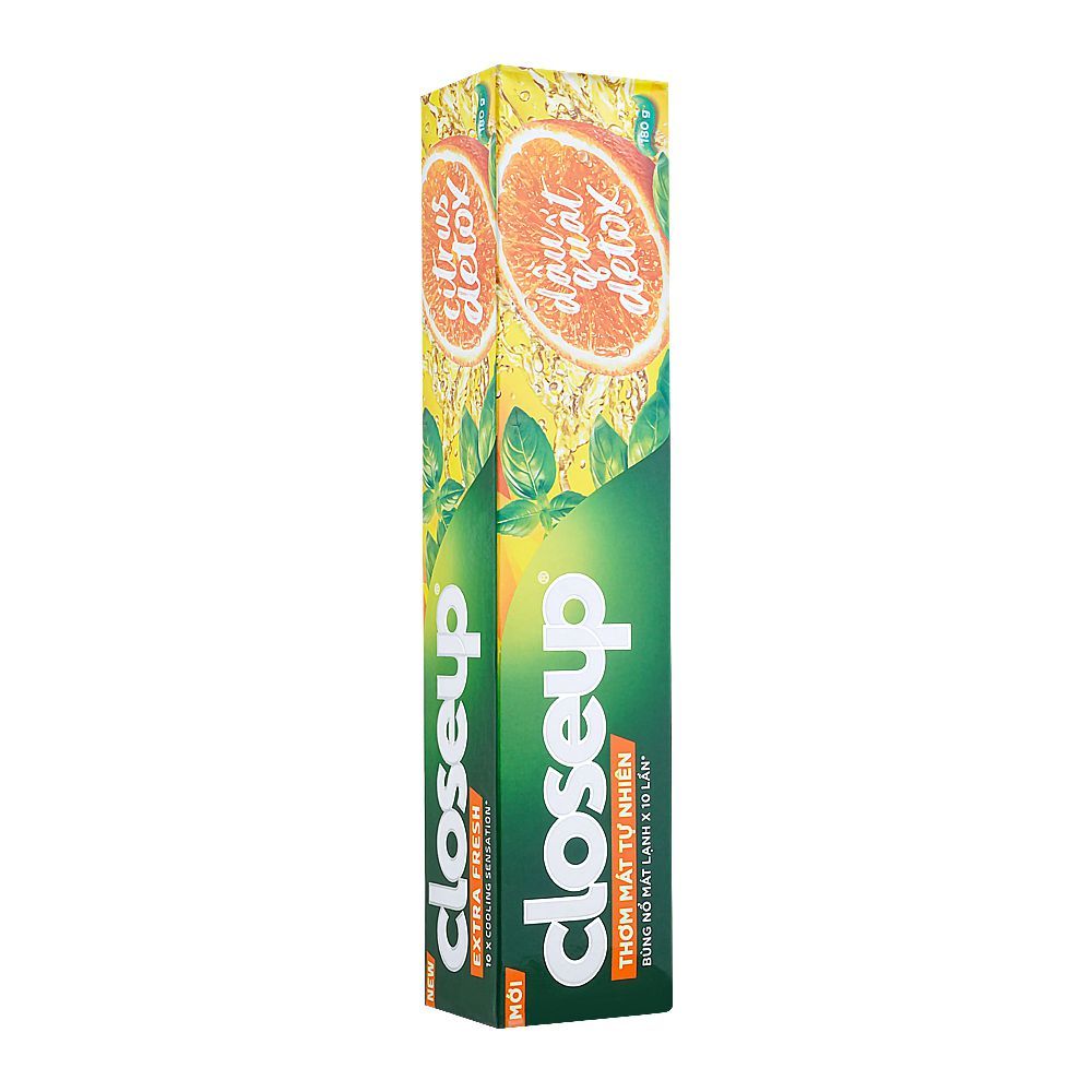 CLOSEUP CITRUS DETOX TOOTHPASTE 180GM