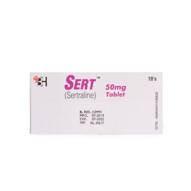 SERT (50MG) 10 TABLETS