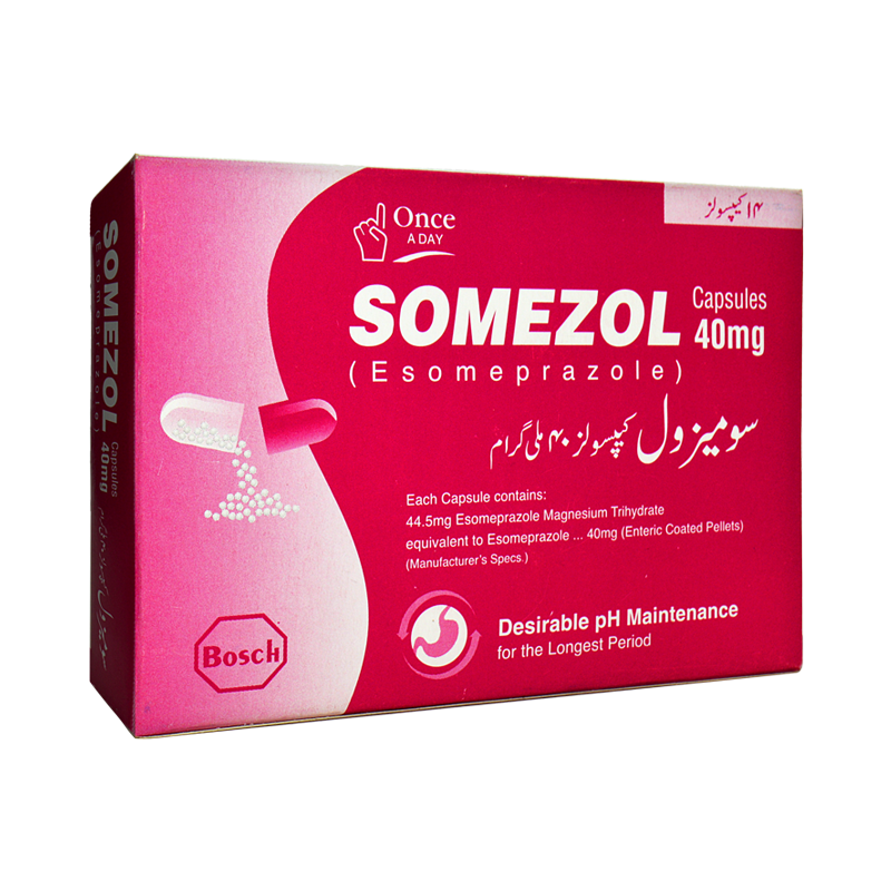 SOMEZOL (40MG) 14 CAPSULES