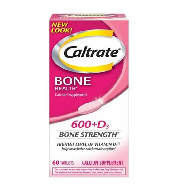 Caltrate 600+ D (600mg/400IU) 60 Tablets