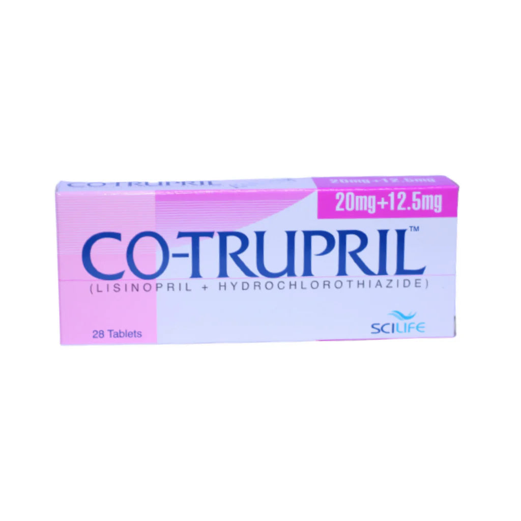 CO-TRUPRIL (20/12.5MG) 28 TABLETS