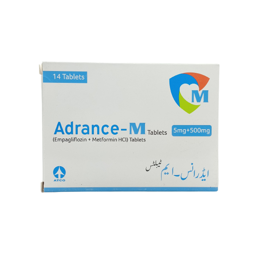 ADRANCE M  5/500MG TAB