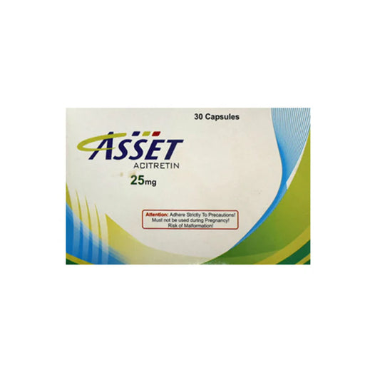 ASSET (25MG) 30 CAPSULES