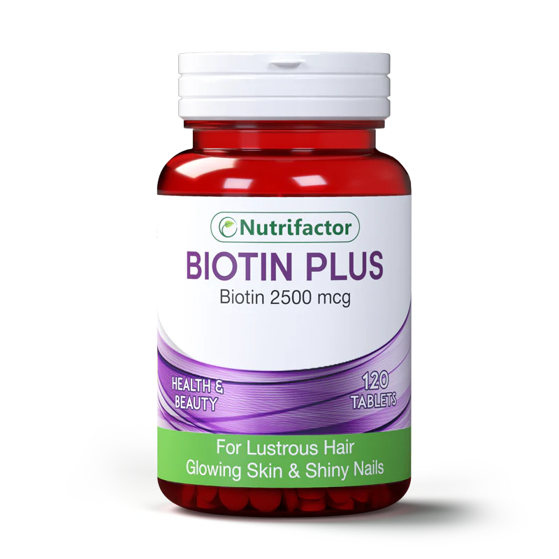 Nutrifactor Biotin Plus (2500Mcg) 120 Tablets