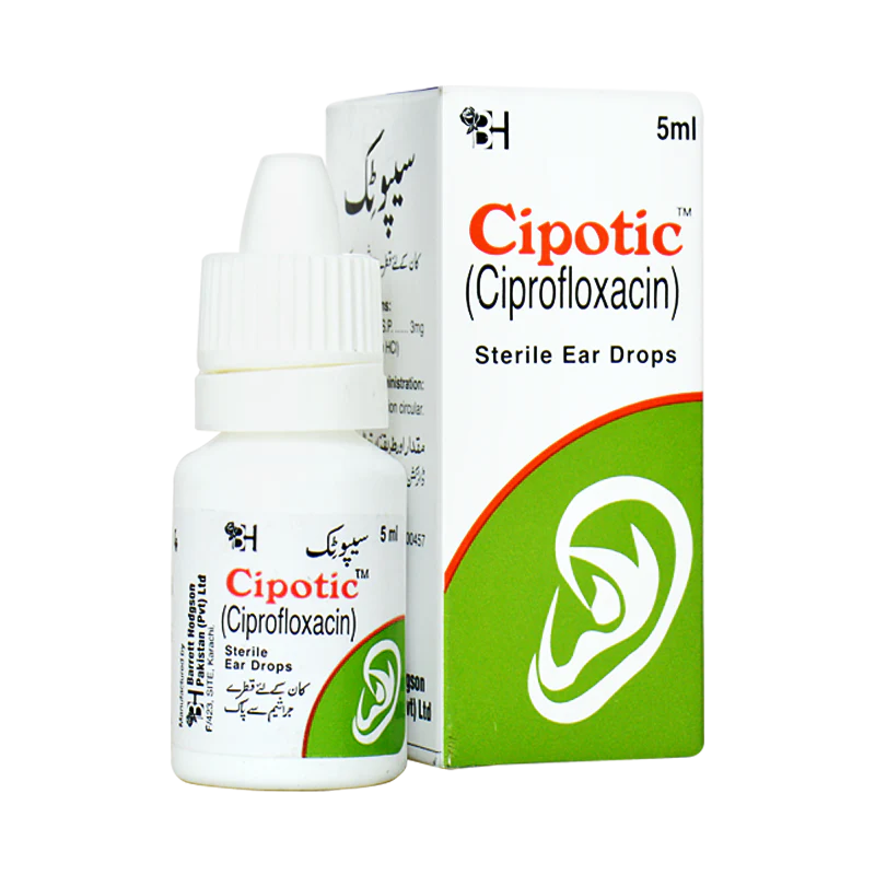 Cipotic (3mg) 5ml Ear Drops