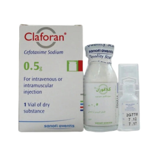 Claforan (0.5g) 2ml, 1 Vial Injection