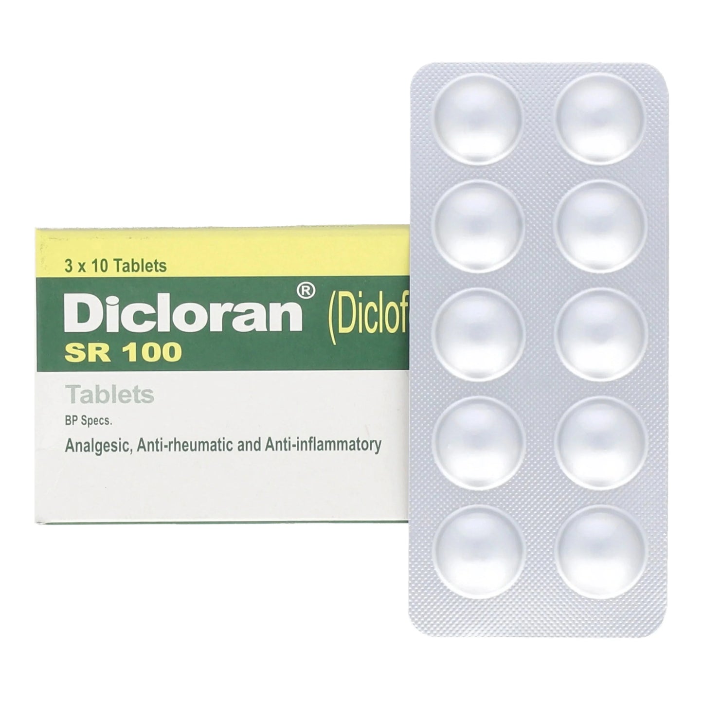 DICLORAN SR (100MG) 30 TABLETS