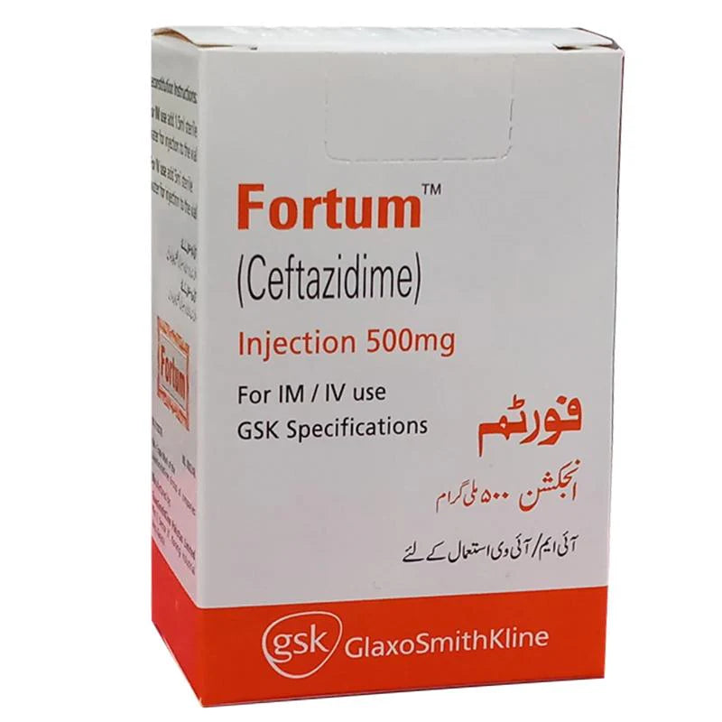 Fortum (500mg) 1 Vial Injection