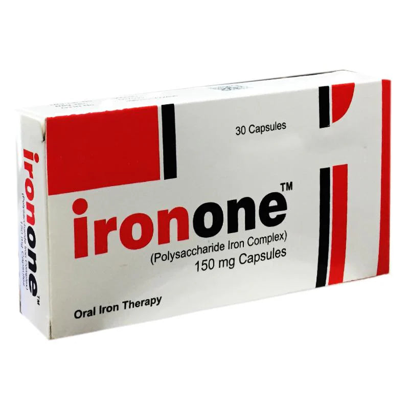 IRONONE (150MG) 30 CAPSULES