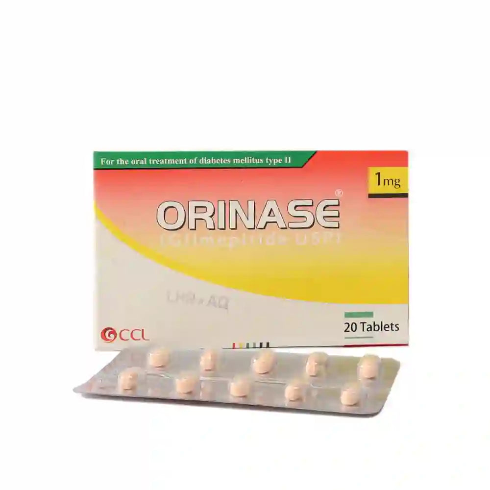 ORINASE (1MG) 20 TABLETS