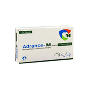 ADRANCE-M (12.5/1000MG) 14 TABLETS