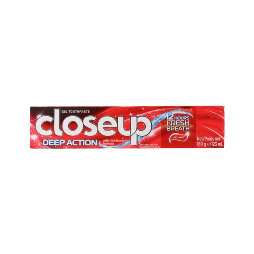 CLOSEUP DEEP ACTION TOOTHPASTE 160GM