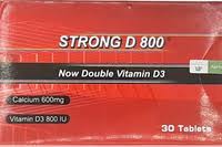 STRONG D (600MG/400IU) 30 TABLETS