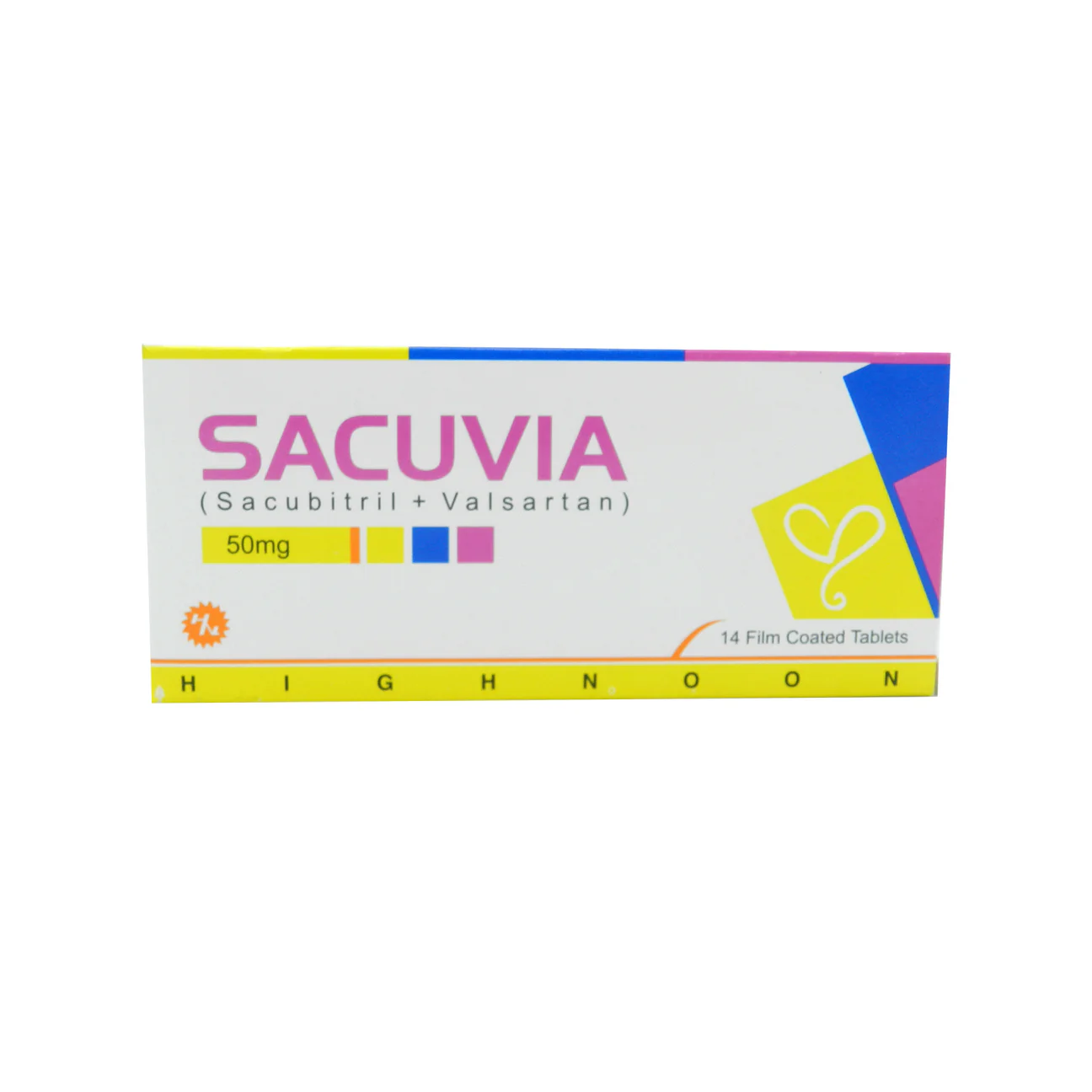 SACUVIA (50MG) 14 TABLETS