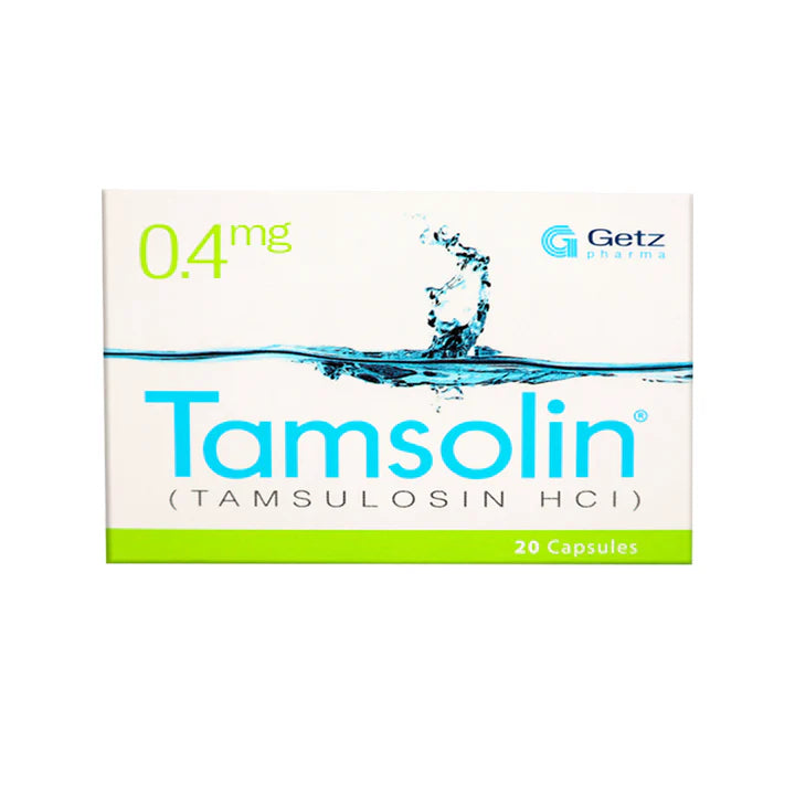 TAMSOLIN (0.4MG) 20 CAPSULES