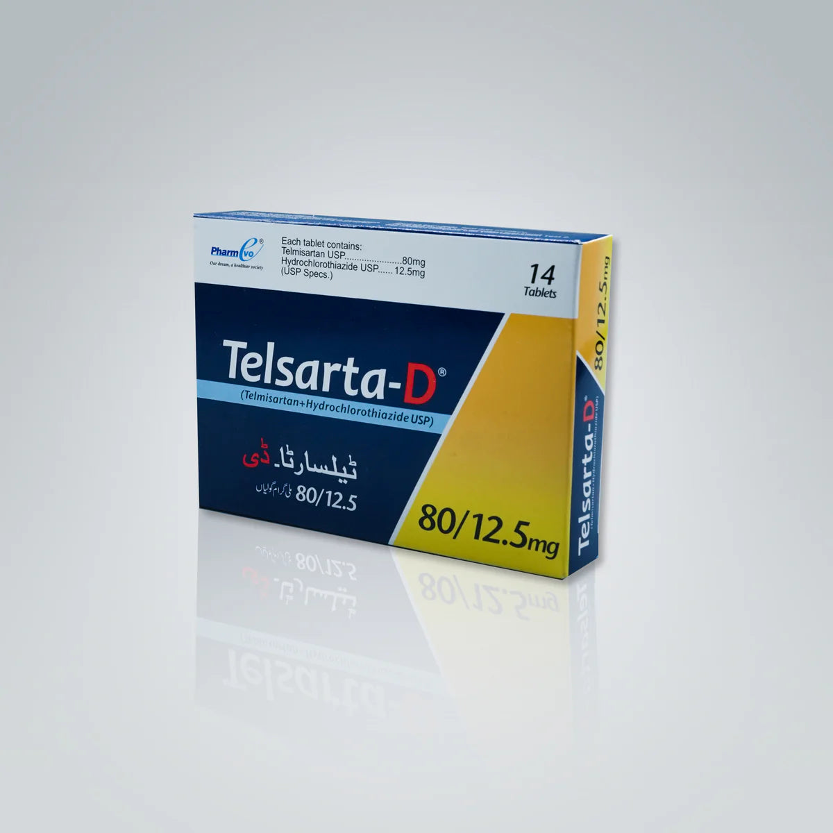 TELSARTA-D (80/12.5MG) 14 TABLETS