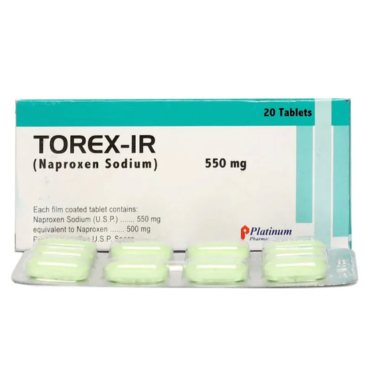 TOREX-IR (550MG) 20 TABLETS