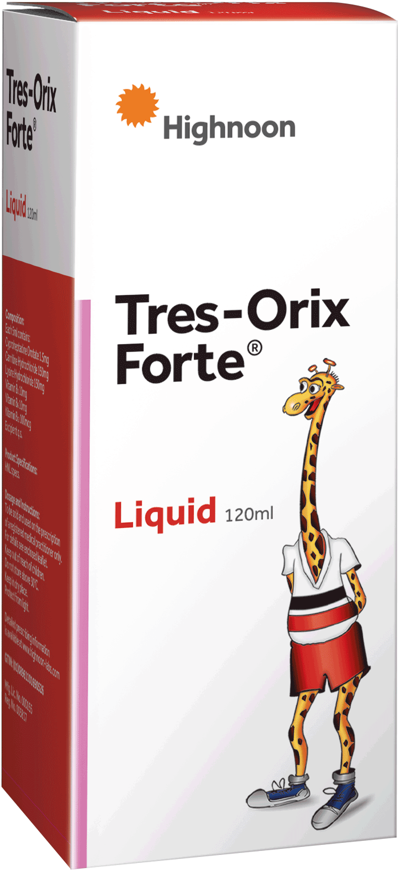 Tres-Orix Forte 120ml Syrup