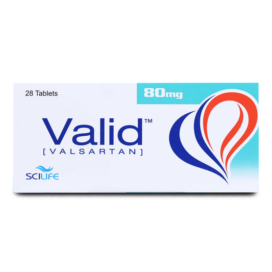 VALID (80MG) 28 TABLETS