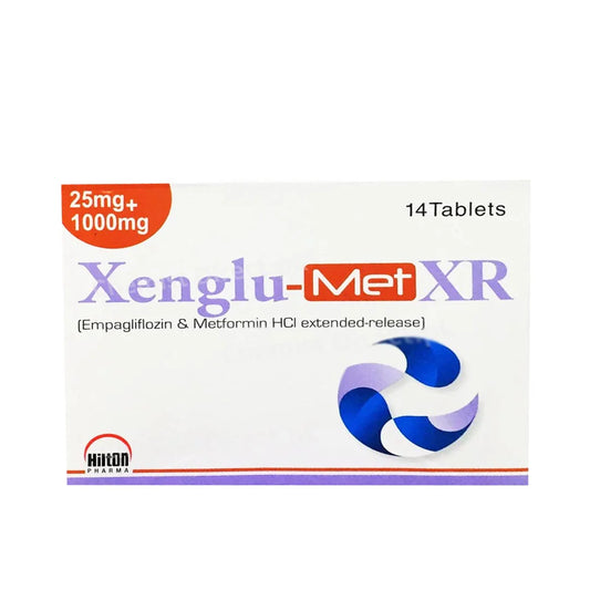 XENGLU-MET XR (25/1000MG) 14 TABLETS