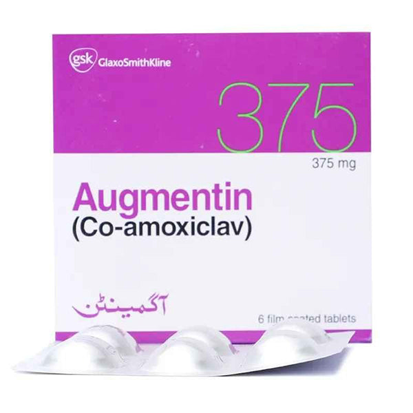 AUGMENTIN (375MG) 6 TABLETS