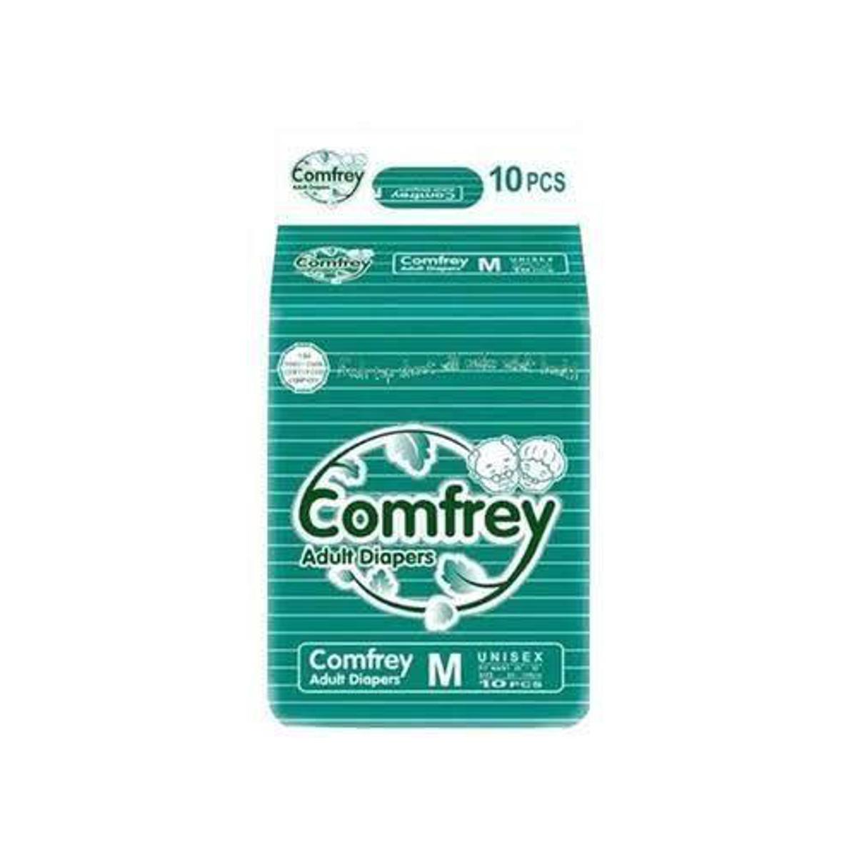 COMFREY ADULT DAIPER MEDIUM 10pcs