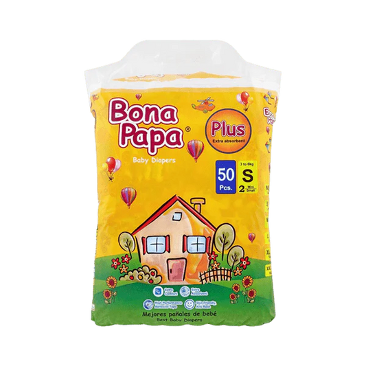 BONA PAPA BABY DAIPER (2) 50Pcs