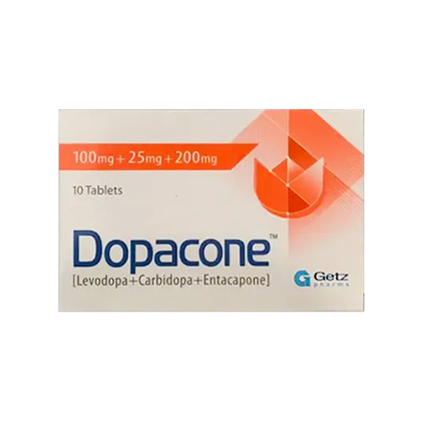 DOPACONE 100/25/200MG 10 TABLET