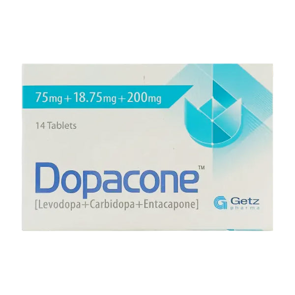 DOPACONE 75/18.75MG/200MG 14 TABLET