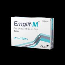 EMGLIF-M (12.5/1000MG) 14 TABLETS