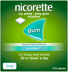 NICORETTE 2MG ICY WHITE 210TAB(IMP)