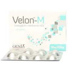 VELON-M (50/850MG) 14 TABLETS