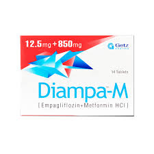 DIAMPA-M (12.5/850MG) 14 TABLETS