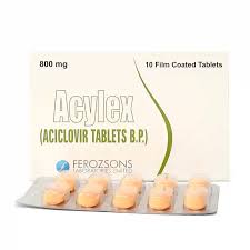 ACYLEX (800MG) 10 TABLETS