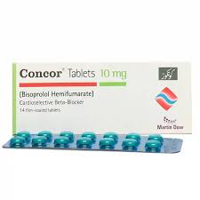 CONCOR (10MG) 14 TABLETS