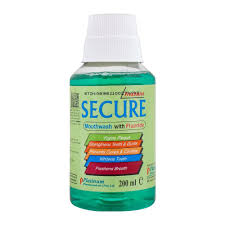 SECURE M/WASH 200ML