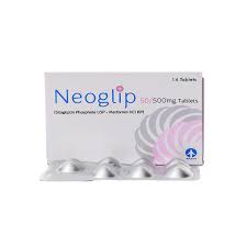 NEOGLIP (50/500MG) 14 TABLETS