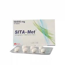 SITA-MET (50/850MG) 14 TABLETS