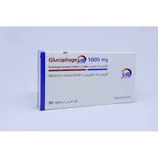 GLUCOPHAGE XR (1000MG) 30 TABLETS