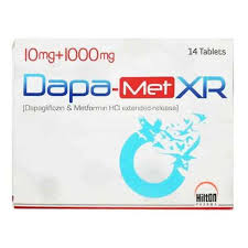 DAPA-MET XR (10/1000MG) 14 TABLETS