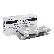 ACYLEX (200MG) 25 TABLETS