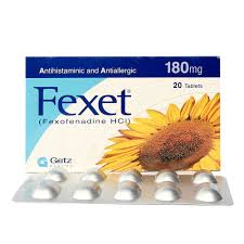 FEXET 180MG TABLETS 20