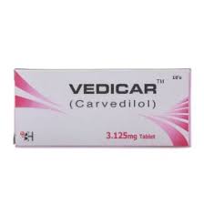 VEDICAR (3.125MG) 10 TABLETS