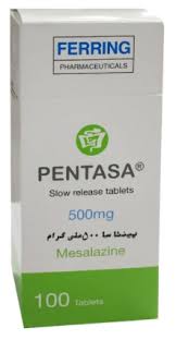 PENTASA (500MG) 100 TABLETS