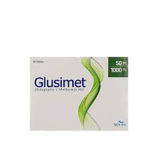 GLUSIMET (50/1000MG) 28 TABLETS