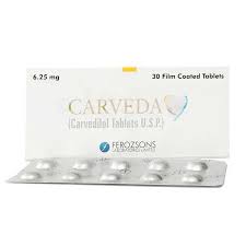 CARVEDA (6.25MG) 30 TABLETS